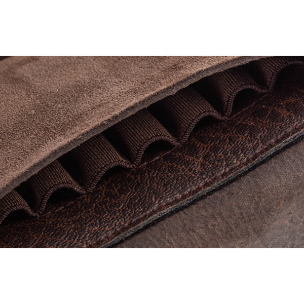 Pochette en cuir marron : Élégance et robustesse pour chasseurs