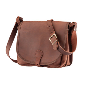 Sacoche en Cuir Trapper Mountain Man : Robustesse et Confort