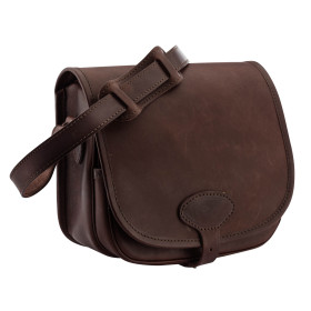 Sac à Cartouches en Cuir Gras : Élégance et Organisation Optimale