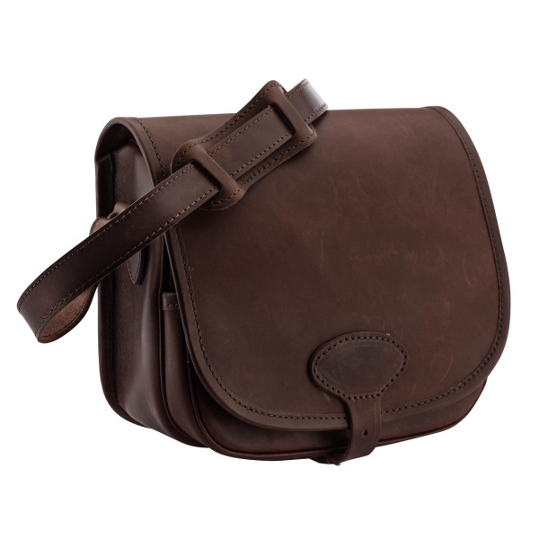Sac à Cartouches en Cuir Gras : Élégance et Organisation Optimale