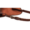 Sac à cartouches en cuir vieilli - 24 brins pour oiseaux, confort optimal