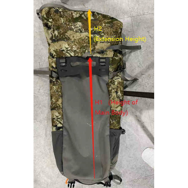 Sac à dos Spika 80L : confort et discrétion pour la chasse