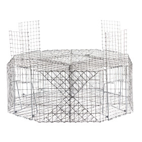 Cage à Pies 4 Compartiments : Capturez Jusqu'à 4 Oiseaux Facilement