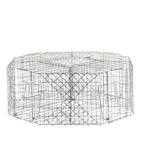 Cage à Pies 4 Compartiments : Capturez Jusqu'à 4 Oiseaux Facilement