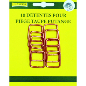 Lot de 10 Détentes Putange : Protégez Votre Jardin des Taupes