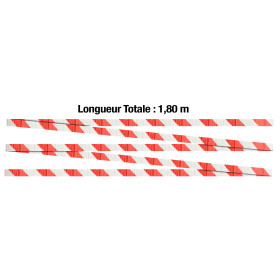 Cartouches Factices à Rubalise : Signalisation Pratique et Compacte