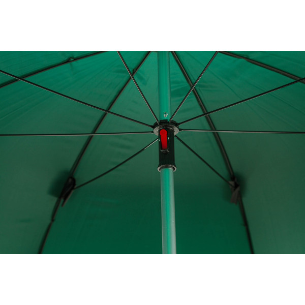 Parapluie Orientable Vert Ø2,20m : Protection Légère et Durable