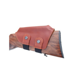 Busc Country en cuir : confort adaptable pour votre carabine