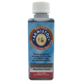 Bronzage Armistol 120ml : Finition Noire Intense pour Vos Armes