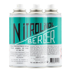 Nitroninol : Lubrifiant Anticorrosion pour Armes, 200 ml BERGER