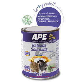 Appâts Raticide & Souricide : Protection Efficace en Milieu Humide