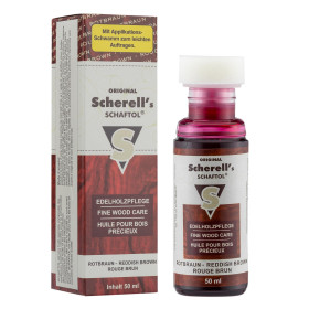 Huile Schaftol Rouge Brun 50ml : Protège et Sublime le Bois