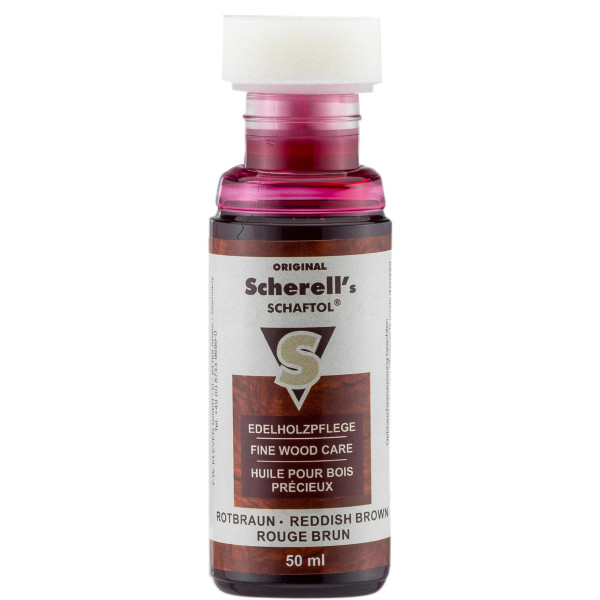 Huile Schaftol Rouge Brun 50ml : Protège et Sublime le Bois