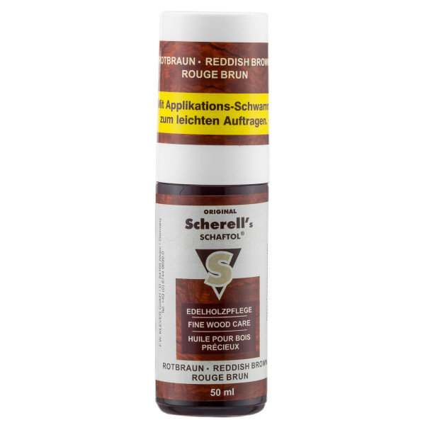 Huile Schaftol Rouge Brun 50ml : Protège et Sublime le Bois