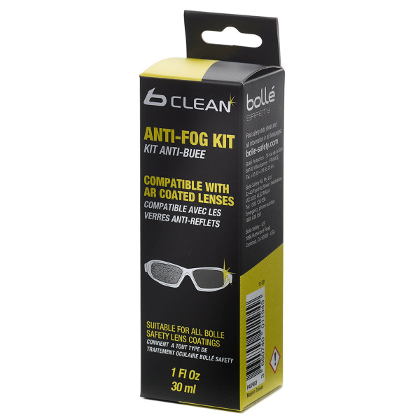 Vision claire garantie avec le Kit Anti-buée BOLLE B300 30 ML
