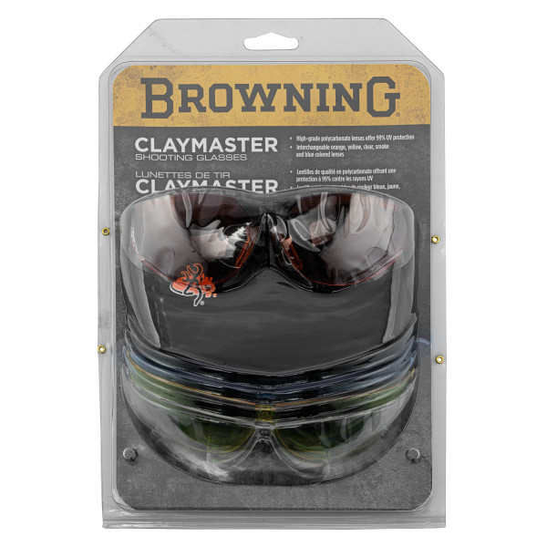 Lunettes Claymaster Browning : Protection Balistique et Confort Ajustable