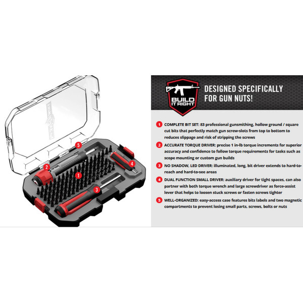 Tournevis SMART TORQ : Précision et confort pour armuriers exigeants