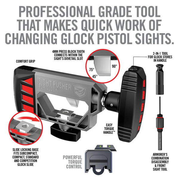 Presse REAL AVID pour GLOCK : Ajustement Précis et Sécurisé
