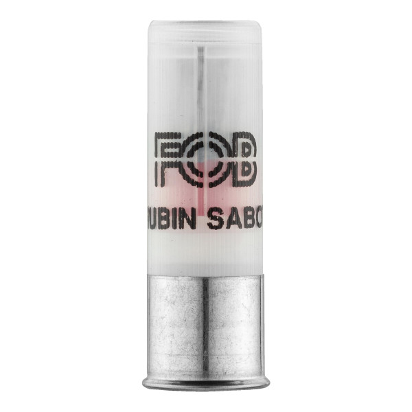 Cartouche Fob Rubin Sabot 12/70 - Précision et Puissance pour Grand Gibier
