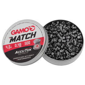 Plombs Gamo Match Accutek 4.5mm : Précision et Durabilité Assurées