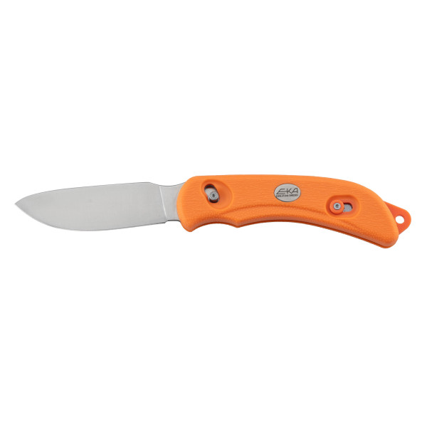 Couteau EKA SwedBlade G6 Orange : Efficacité et Sécurité en Chasse