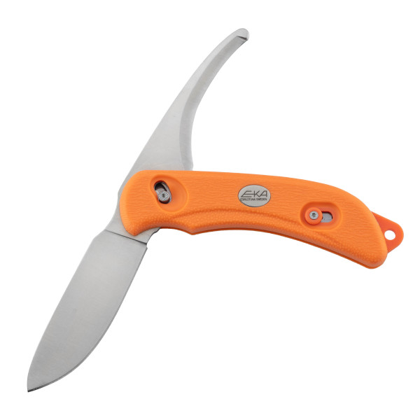 Couteau EKA SwedBlade G6 Orange : Efficacité et Sécurité en Chasse