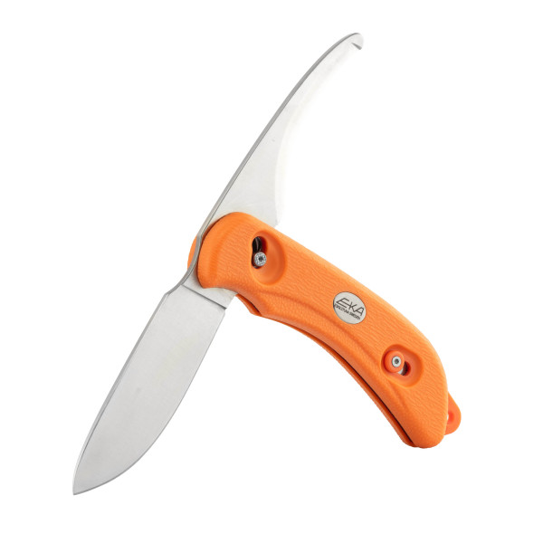 Couteau EKA SwedBlade G6 Orange : Efficacité et Sécurité en Chasse