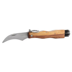 Couteau de Cueilleur en Bois d’Olivier : Précision et Confort