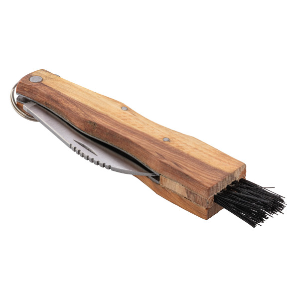Couteau de Cueilleur en Bois d’Olivier : Précision et Confort