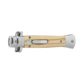 Couteau Automatique Italien OTF : Rapidité et Élégance en Bois