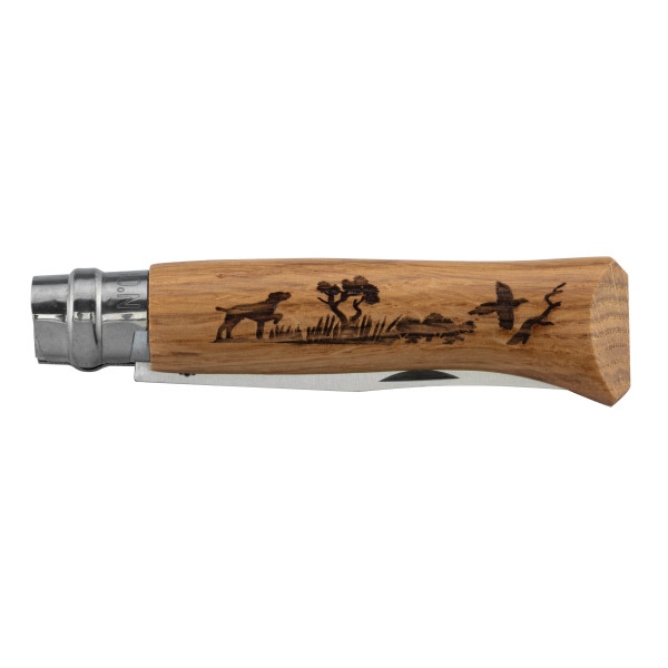 Couteau OPINEL N°8 Inox : Élégance et Sécurité pour Chasseurs
