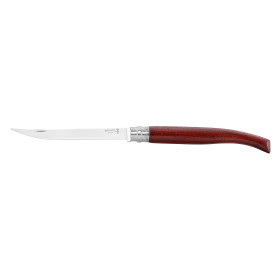 Couteau Opinel Effilé Padouk V2 : Élégance et Sécurité Inégalées