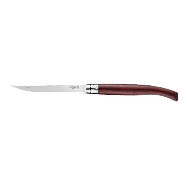 Couteau Opinel Effilé Padouk V2 : Élégance et Sécurité Inégalées