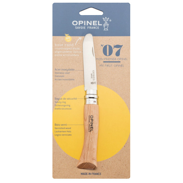 Couteau Opinel Enfant N°7 : Sécurité et Apprentissage Ludique
