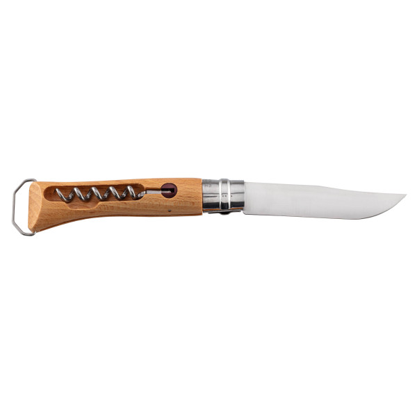 Couteau Opinel N°10 : Décapsuleur et Tire-bouchon Intégrés