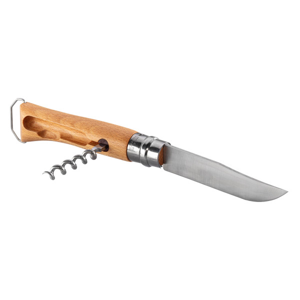 Couteau Opinel N°10 : Décapsuleur et Tire-bouchon Intégrés