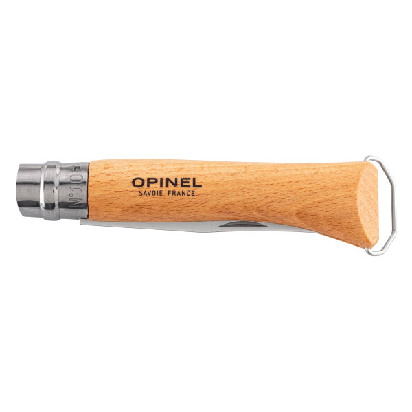 Couteau Opinel N°10 : Décapsuleur et Tire-bouchon Intégrés