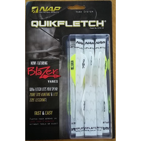 Vanes Quickfletch 2'' : Pose Rapide, Précision Maximale pour Chasse