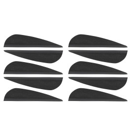 Plumes Paraboliques Noires : Précision et Durabilité pour Arcs