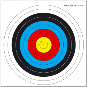 Cible Arbalète 10m : Résistance et Précision pour Entraînement