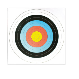 Cible Arc Papier 60x60 cm : Précision et Performance Optimale