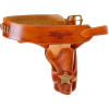 Ceinturon Western en Cuir avec Holster Sherif - Style Authentique
