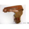 Ceinturon Western en Cuir avec Holster Sherif - Style Authentique