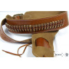 Ceinturon Western en Cuir avec Holster Sherif - Style Authentique