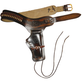 Ceinturon Cuir Western : Style Authentique et Praticité Assurée