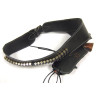 Ceinturon Cuir Noir avec Holster : Élégance et Praticité Western