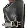 Ceinturon Noir Western : Élégance Authentique pour Revolvers
