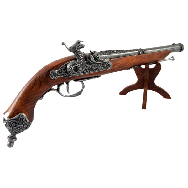 Réplique Authentique du Pistolet Italien 1825 - Décoration Élégante