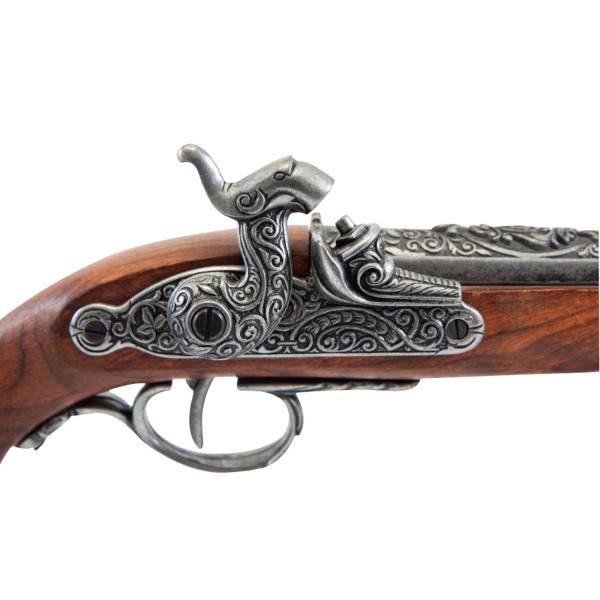 Réplique Authentique du Pistolet Italien 1825 - Décoration Élégante