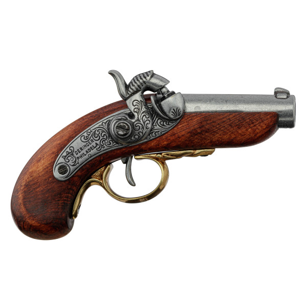 Réplique Authentique du Deringer 1850 : Élégance Historique à Domicile
